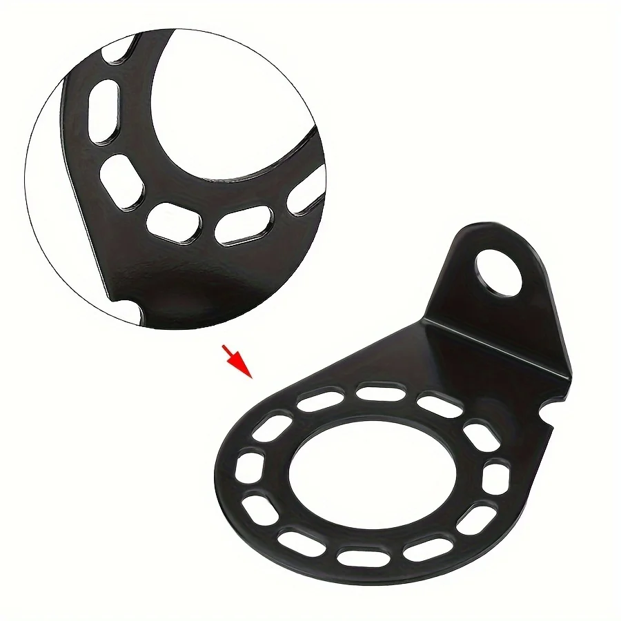 

Монтажный металлический монтажный кронштейн для прицепа, держатель для 7-контактного 13-контактного разъема для буксировки прицепа, кронштейн для розетки