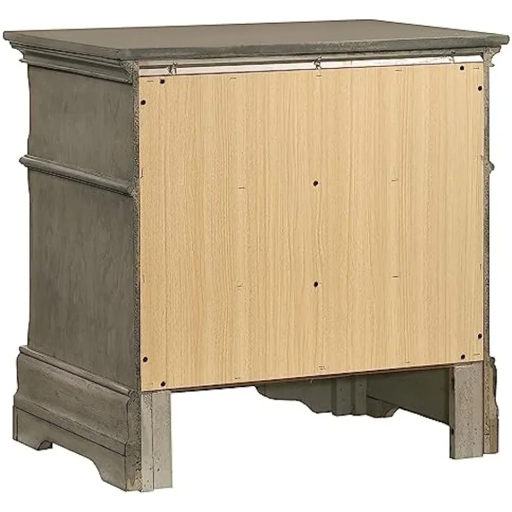 Mesa de cabeceira com 3 gavetas,