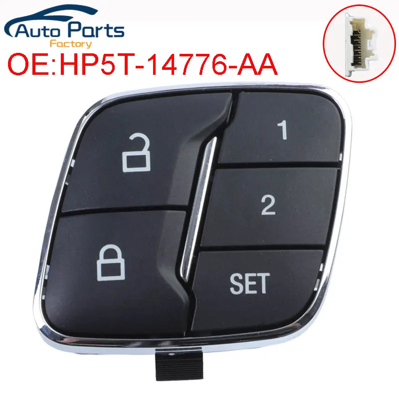 

New Front Left Door Lock Unlock & Memory Seat Switch For Ford Lincoln Mkz 2013-2020 HP5T-14776-AA HP5T14776AA