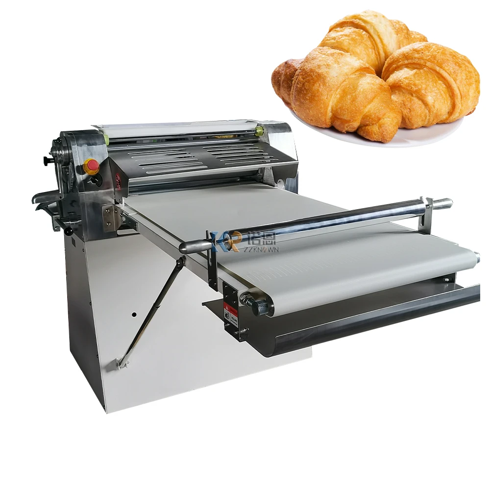 

Dough Sheeter Semi Automatic Pastry Machine Bench Dough Sheeter Puff Pastry Shortening Machine Automatic Croissants