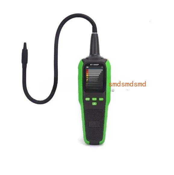 High Sensitivy ST-382P Automotive Coolant Leak Detector Air Conditioner Automotive Refrigerant Freon Leak Detector 3000mAH