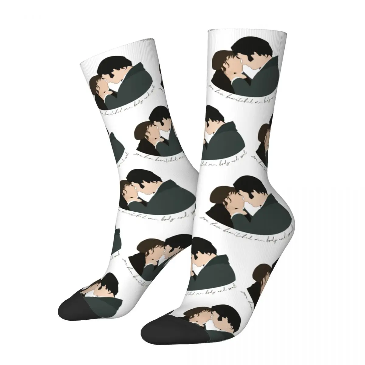 New Socks Casual Romantic Pride And Prejudice Socks Cute High Quality Women's Sock Spring Summer Autumn Winter Christmas Gifts