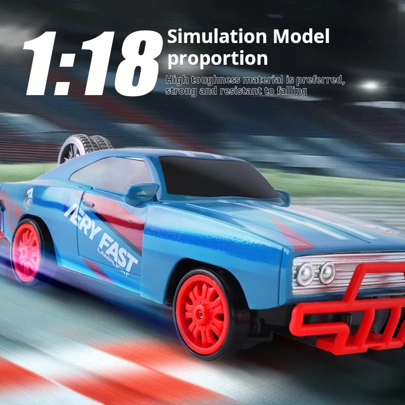 Drift Remote Control Car 4WD High Speed Stunt Racing Car 2.4G Racing Car Boy Electric Toy Children's Gift