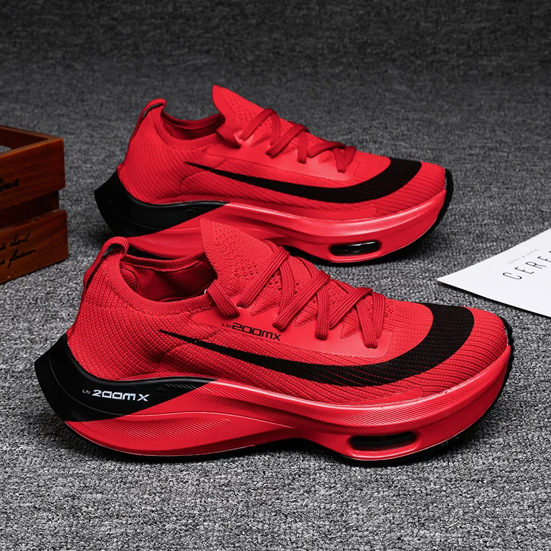 New 2023 Men Running Shoes Breathable Outdoor Sports Shoes Lightweight Sneakers Comfortable Athletic Training Footwear