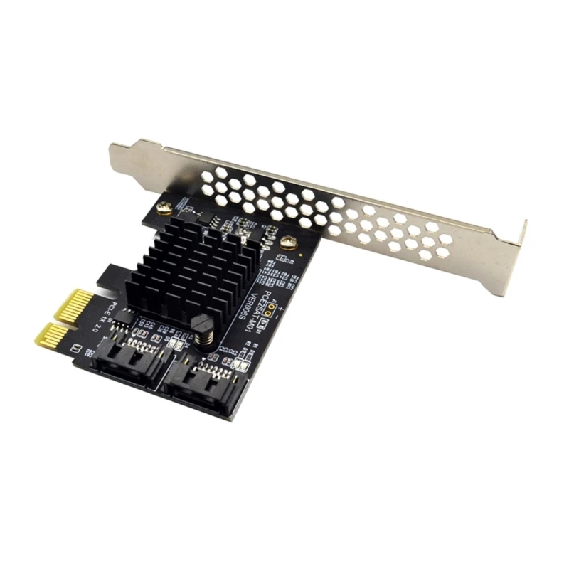 Scheda controller PCI 6Gbps a 2 PCI-E 1X a III Adattatore/Convertitore Scheda adattatore espansione