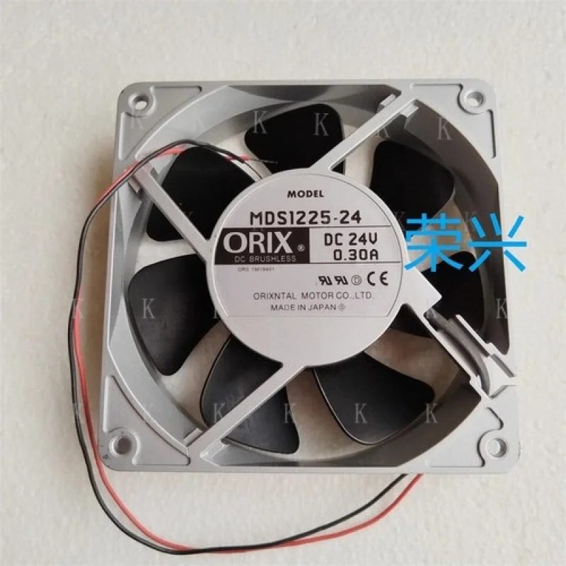 C  for  ORIX MDS1225-24 DC24V 120*120*25MM 2-Wire Aluminum Frame Cooling Fan