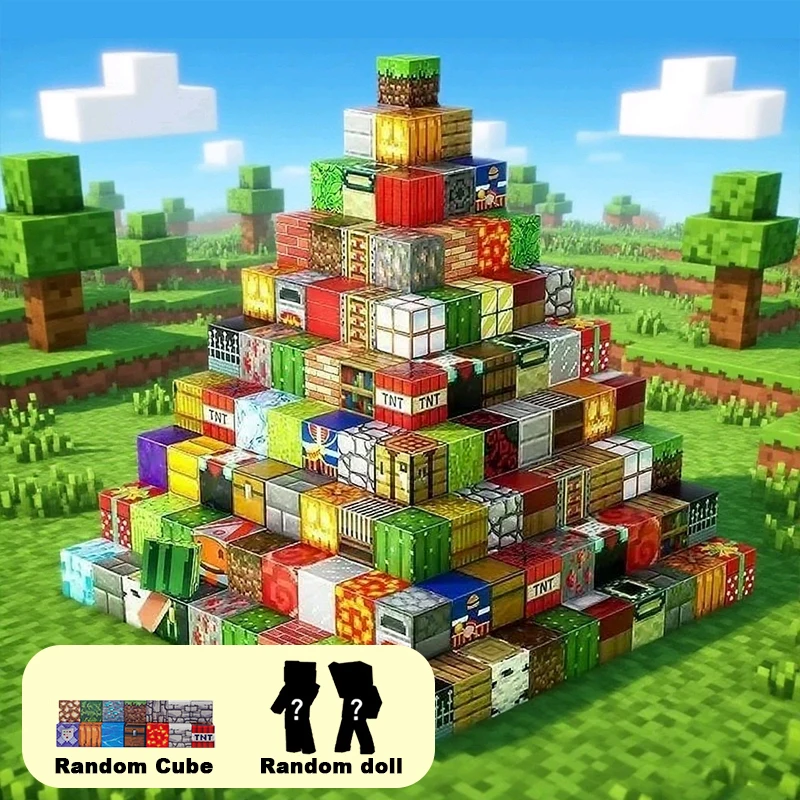 

Magnetic Building Blocks Mine Cube Magnet World Set for Kid Age 3+ DIY Model Childrens Construction STEM Montessori Sensory Toys
