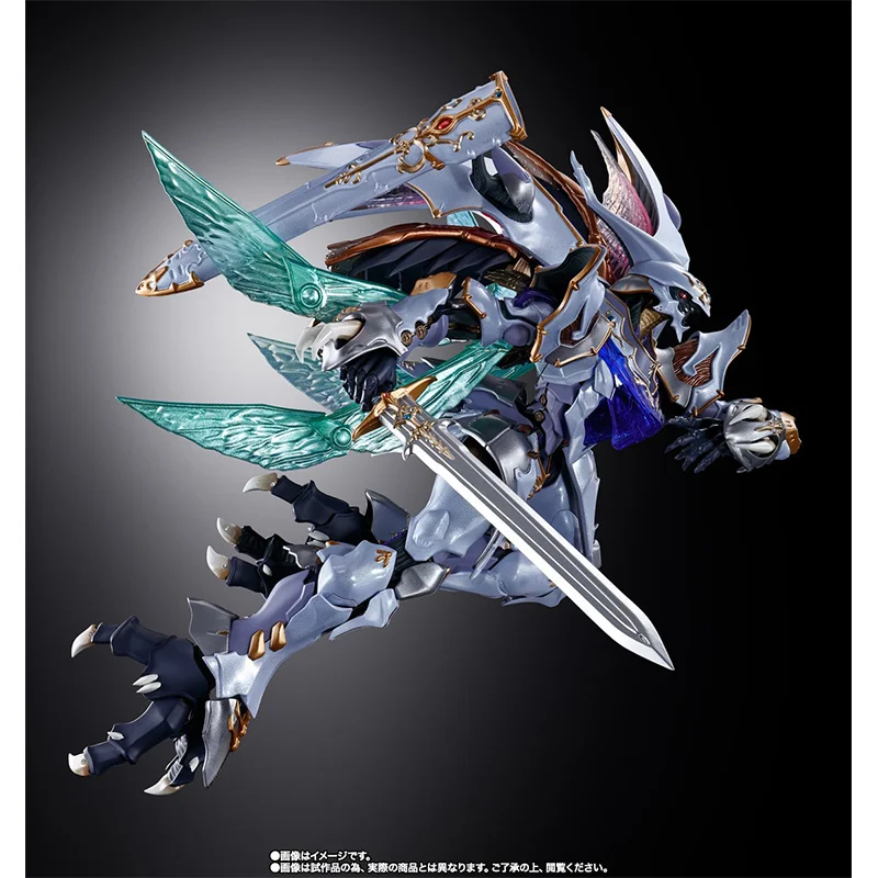 Bandai Namco Metal Build Dragon Scale Sirbine Aura Battler Dunbine 18Cm Anime Original Action Figure Model Toy Gift Collection