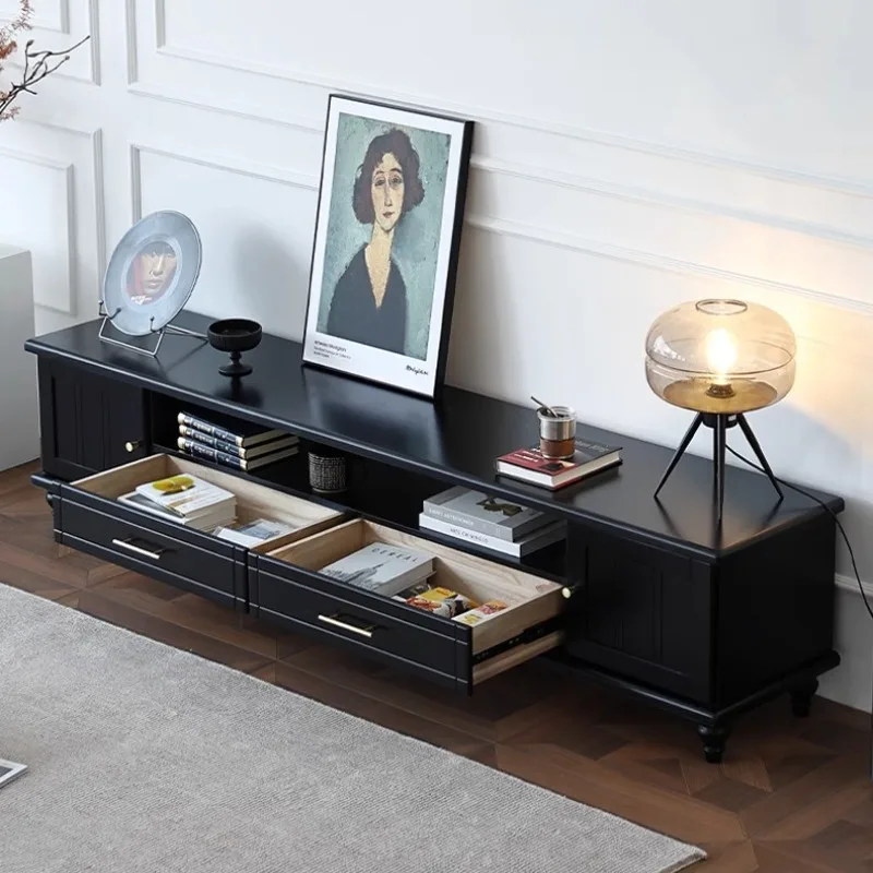 Mueble de TV de estilo americano, mueble Vintage Simple y moderno, Monitor para salas de estar de tamaño pequeño, muebles para sala de estar y Tv