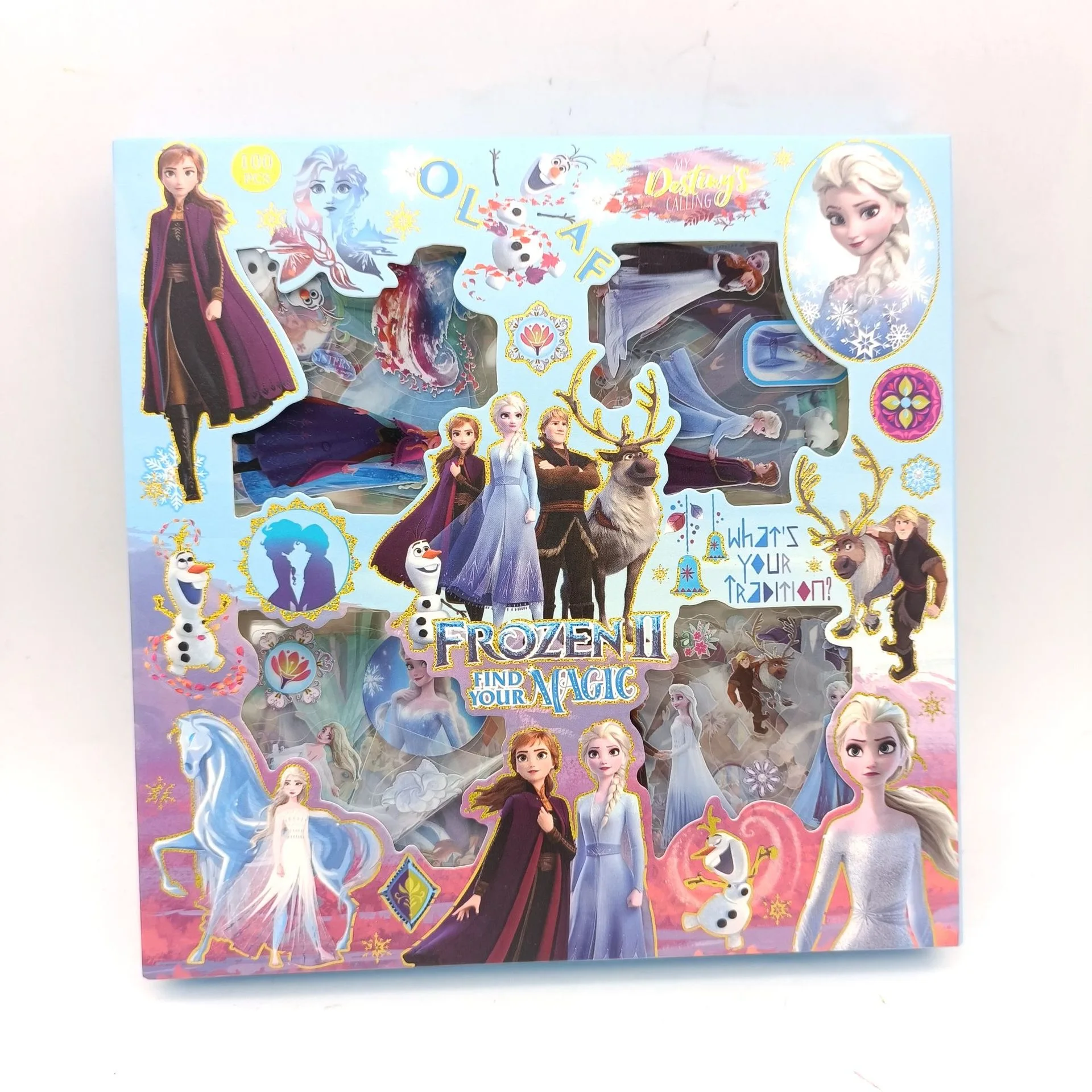 สติกเกอร์ตัวการ์ตูนดิสนีย์ โฟรเซ่น สติทช์ เจ้าหญิง จี้ห้อย ACG ที่ใส่บัตรรถบัส ของเล่น