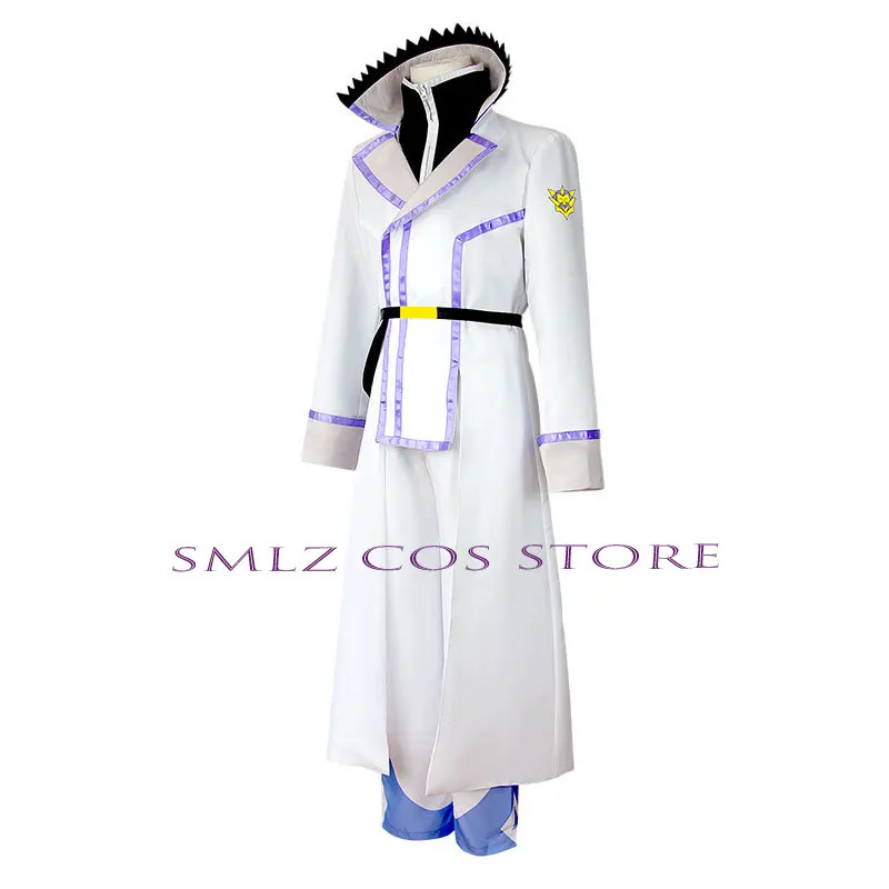 Knight Reinhard Van Astrea Cosplay Anime World From Zero Costume Woman Man White Unifoem Prop Wig Set Halloween Party Outfit view 3