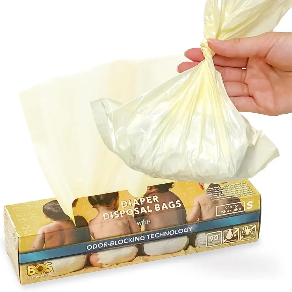 

Scent-Locking Disposable Diaper Bags - 90 Pack Small