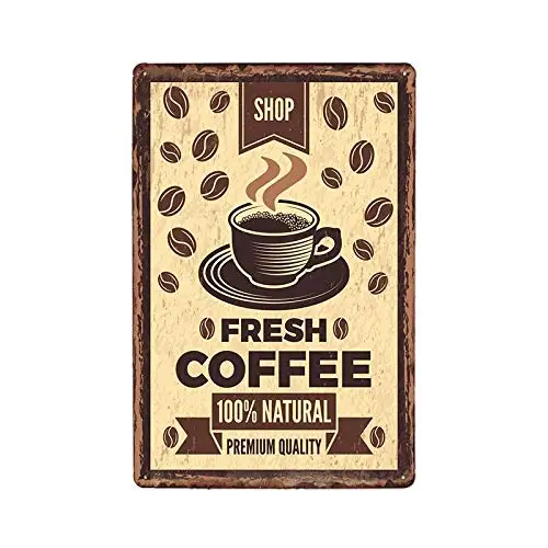 

Coffee Latte Macchiato Theme Metal Retro Vintage Cafe Bar Pub Wall Plaque Plate Home Decor 8x12 Inch Metal Tin Sign aasd-56