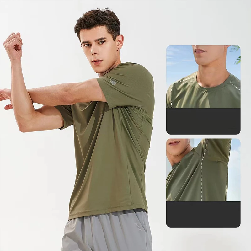 Xiaomi Mijia SUPIELD Summer Tees Man 2024 Mens T-shirts Fishing Cool Antibacterial Elastic T Shirt Men Top Quality Free Shipping