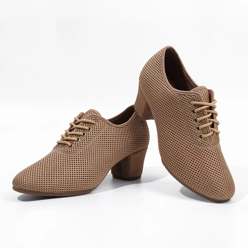 Scarpe da corpo per donna adulta traspirante Full Network Danza latina Ballo da sala Danza moderna Scarpe da ballo quadrate