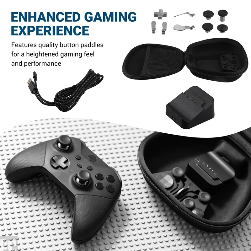 New Protective Bag For Elite Series 2 Gamepad Carry Case For Controller Type-C Cable Charger Dock Stand Button Paddles