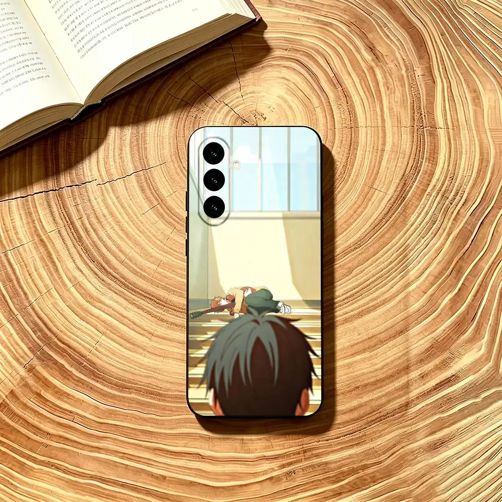 Anime G-Given Band Phone Case For Samsung Galaxy A73,A72,A71,A70,A53,A52,A51,Others Soft Black Cover