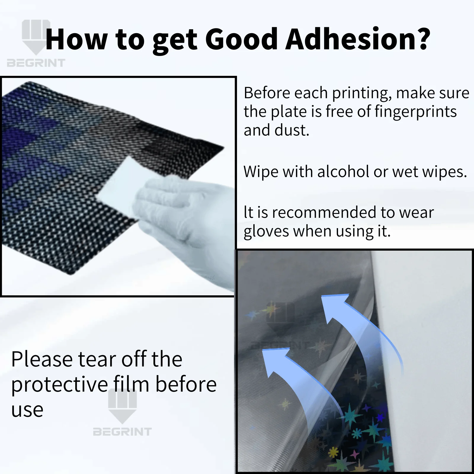สร้างแผ่นสําหรับ Elegoo Centauri Carbon PEI Texture PET PEO คาร์บอนไฟเบอร์ Heatbed แผ่นสําหรับ Centauri คาร์บอน 3D เครื่องพิมพ์อุปกรณ์เสริม