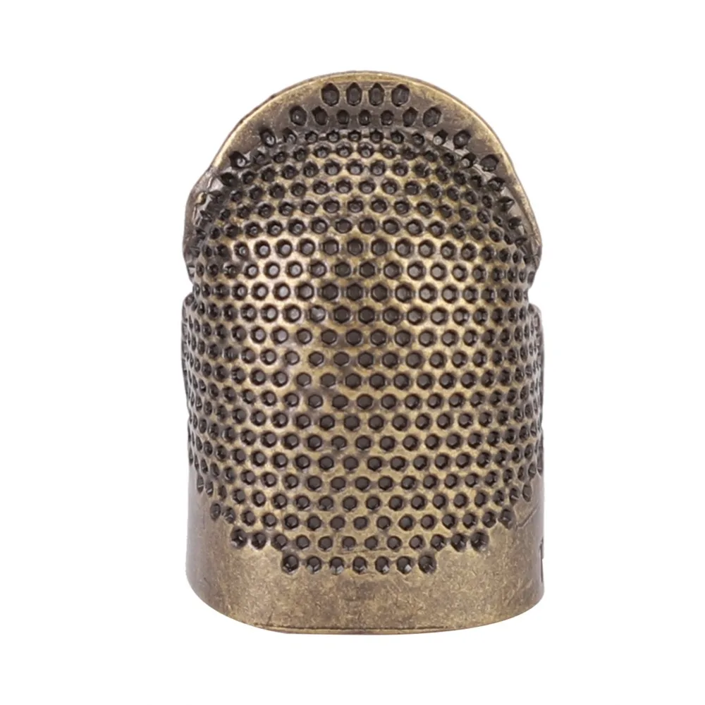 

Finger Guard Brass Thimble Vintage Durable Finger Protector Old Style Protective Sewing Tool Sewing