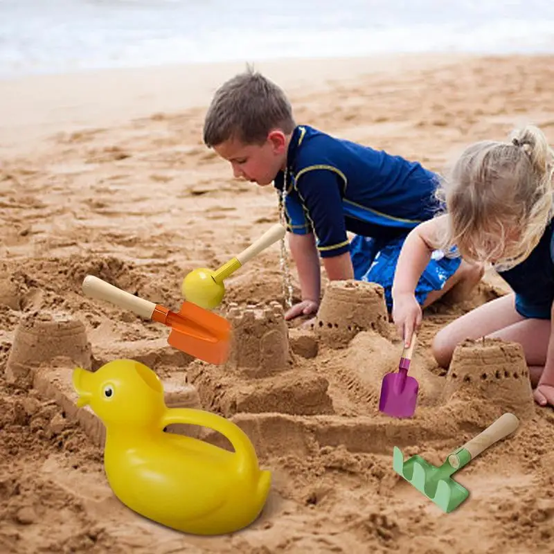 Kids Beach Sand Toys Set Brinquedos De Areia Incluindo Sand Storage Bag Watering Can Rake Shovel Sandbox Toys For Toddlers For Toddlers For Toddlers