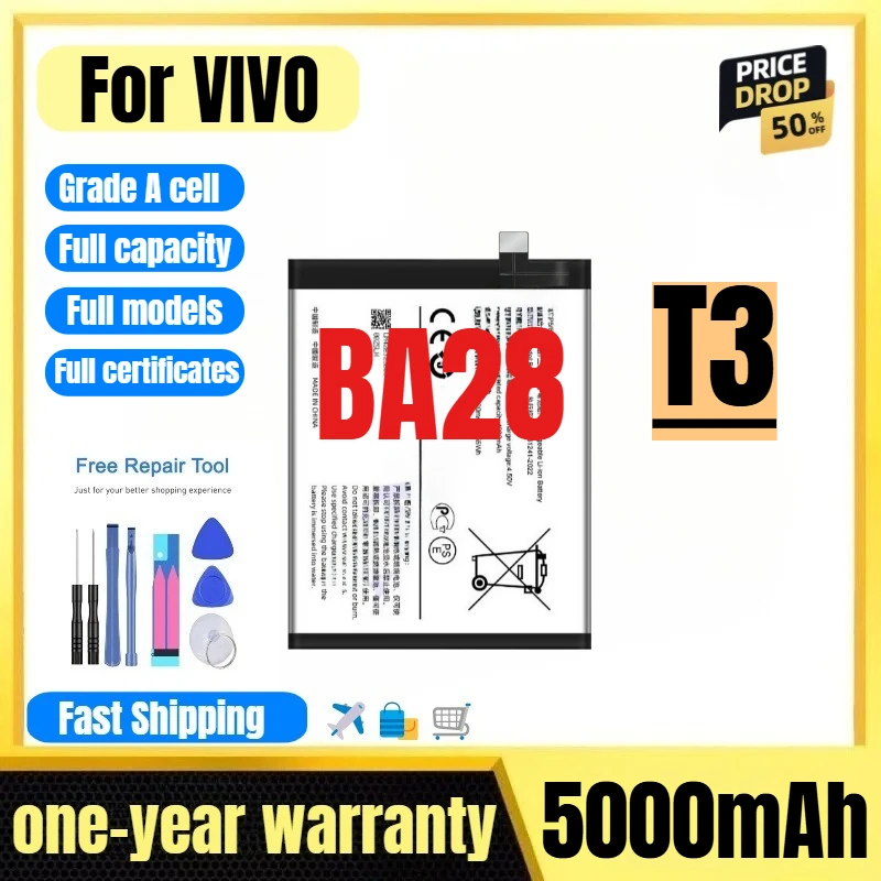 BA28 For Vivo T3 Mo…