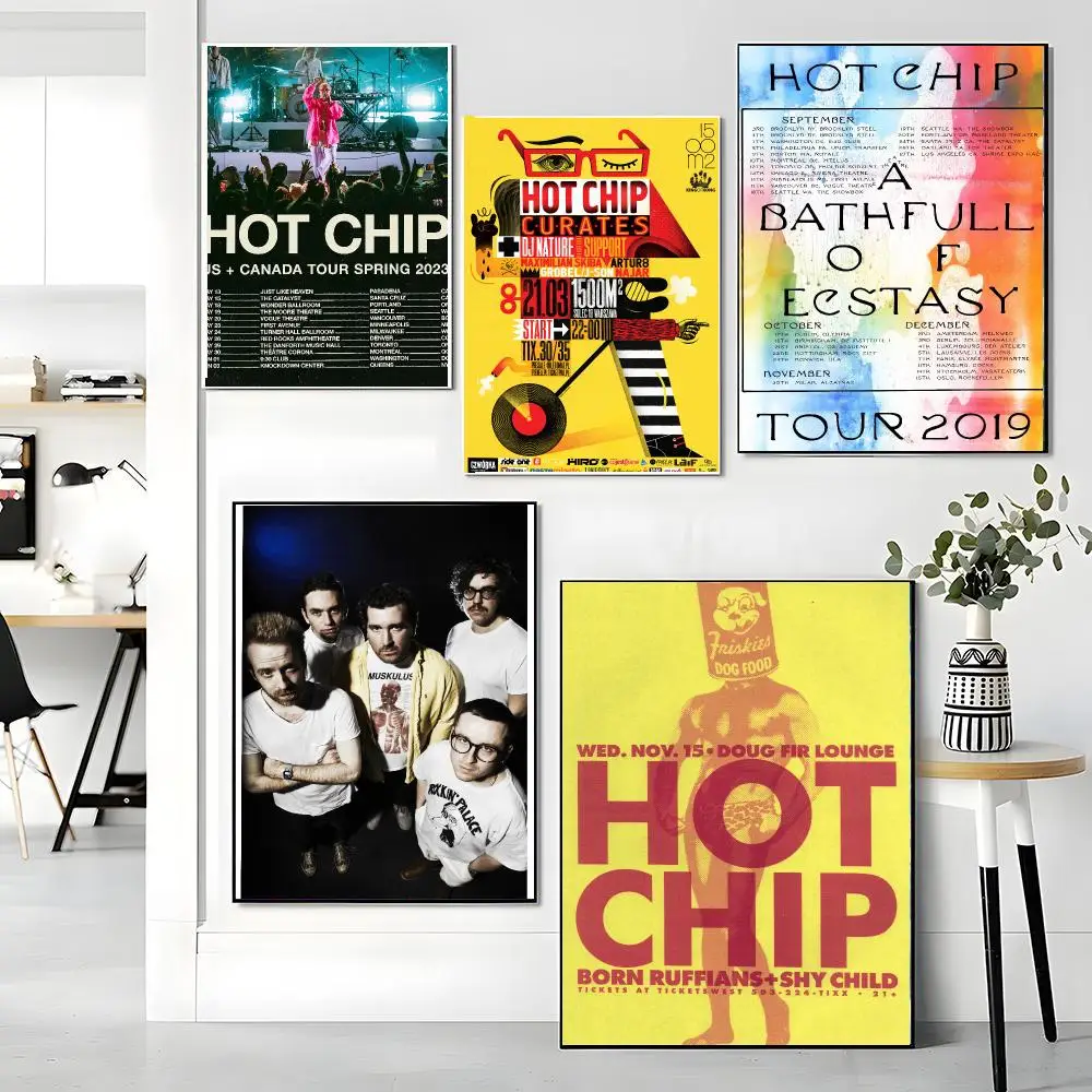 band H-Hot Chip-P Painting Calligraphy Boho Botanical Decor for Living Room Elegant Home Style