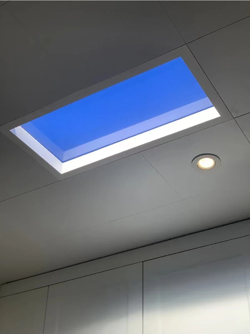 Oberlicht Smart Control Decken leuchte eingebettet LED Decken leuchten für Büro dimmbare Küchen insel Beleuchtung Badezimmer Himmel Licht – Detail 22