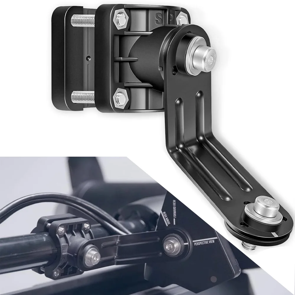 010-12970-00 Adjustable LiveScope LVS32 Transducer Pole Mount, Panoptix Perspective Mode Mount Kit Trolling Motor Mount