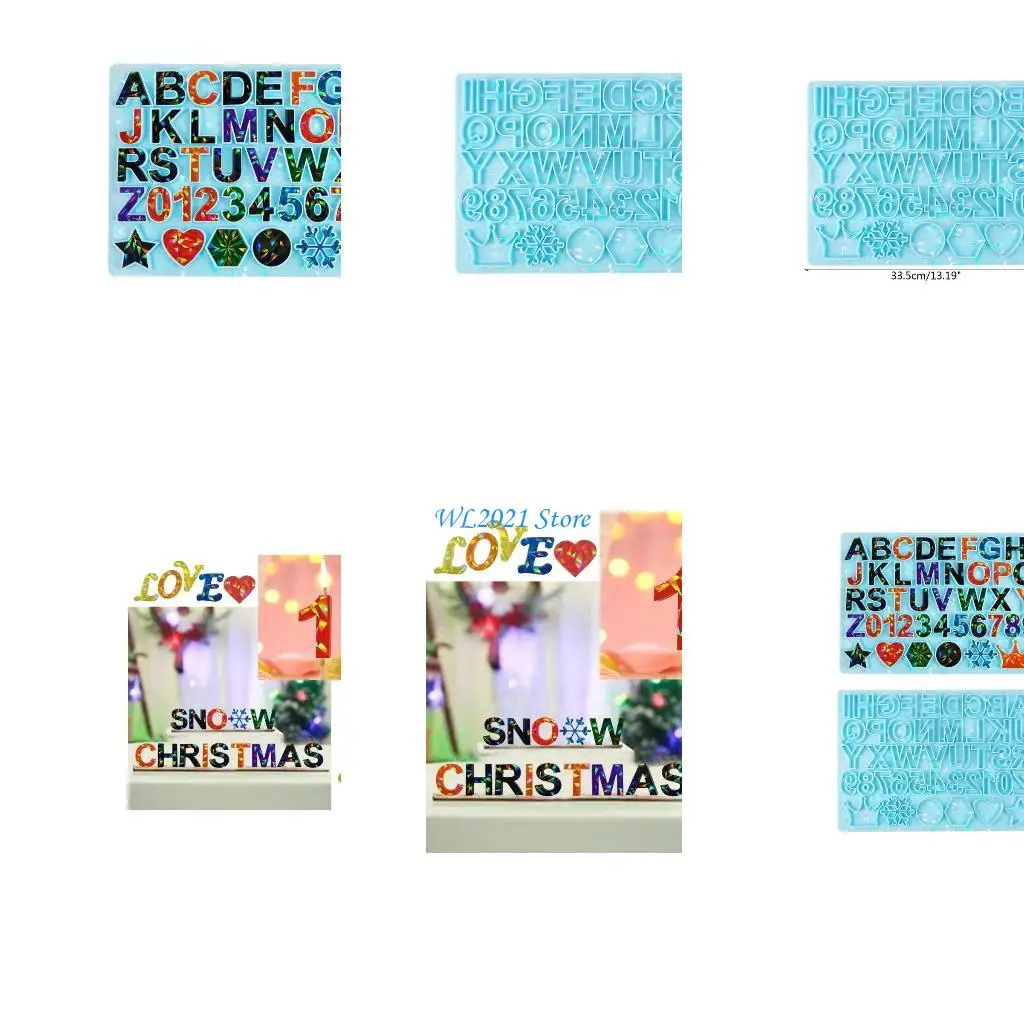 

G5GC Letter Silicone Mold Resin Casting Mold for Jewelry Making