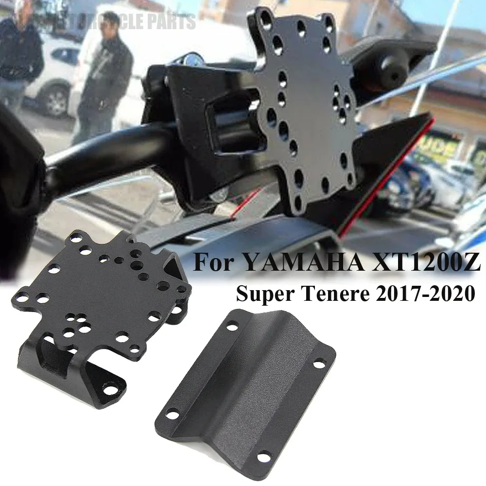 Braket Navigasi Sepeda Motor Braket Pelat GPS Ponsel Tempat Ponsel untuk Yamaha Tenere 700 TENERE 700 Tenere700