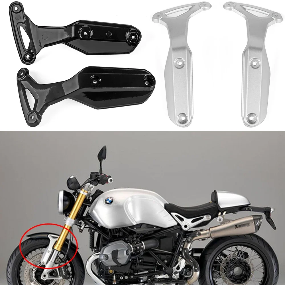 

2pcs Motorcycle Fender Side Fender Bracket for BMW R NineT R9T R Nine T 2014-2018 Aluminum Mudguard Holder Support