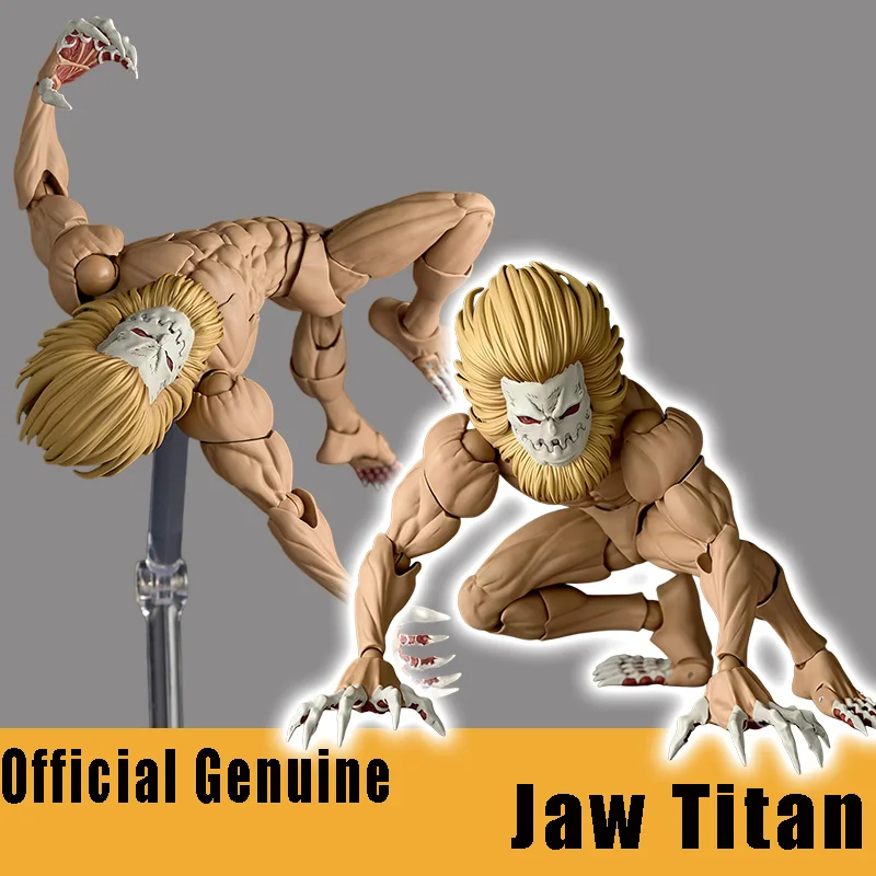 

Official genuine May new product Revolutech Amazing Yamaguchi series Jaw Titan exquisite movable figurine toy birthday gift