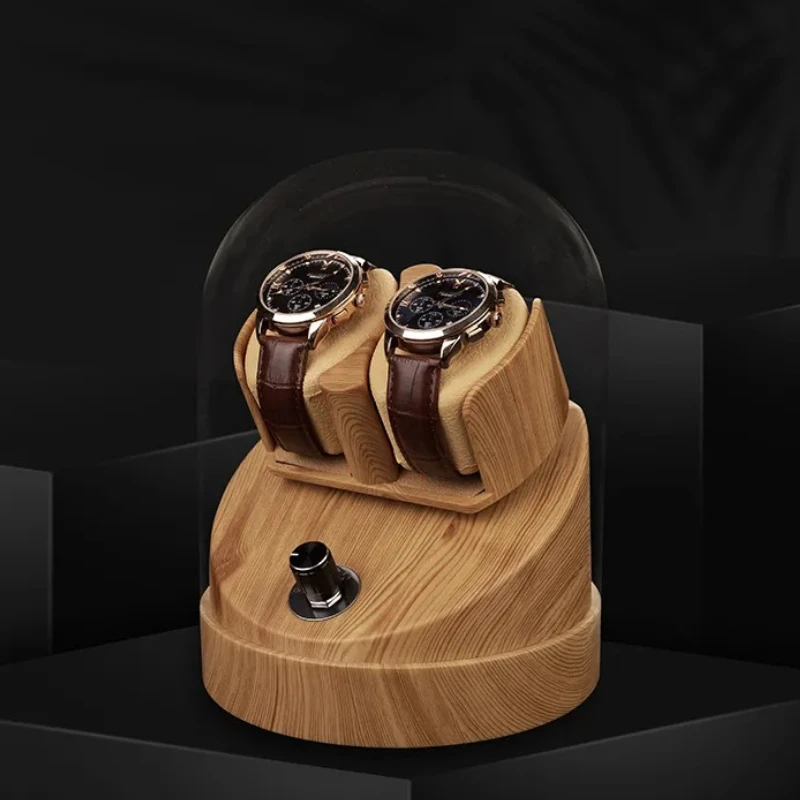 Automatic Rotation Watch Winder Silent Organizer Holder 5-speed Mode Switching Watches Accessories with Lid Anti Magnetic Design