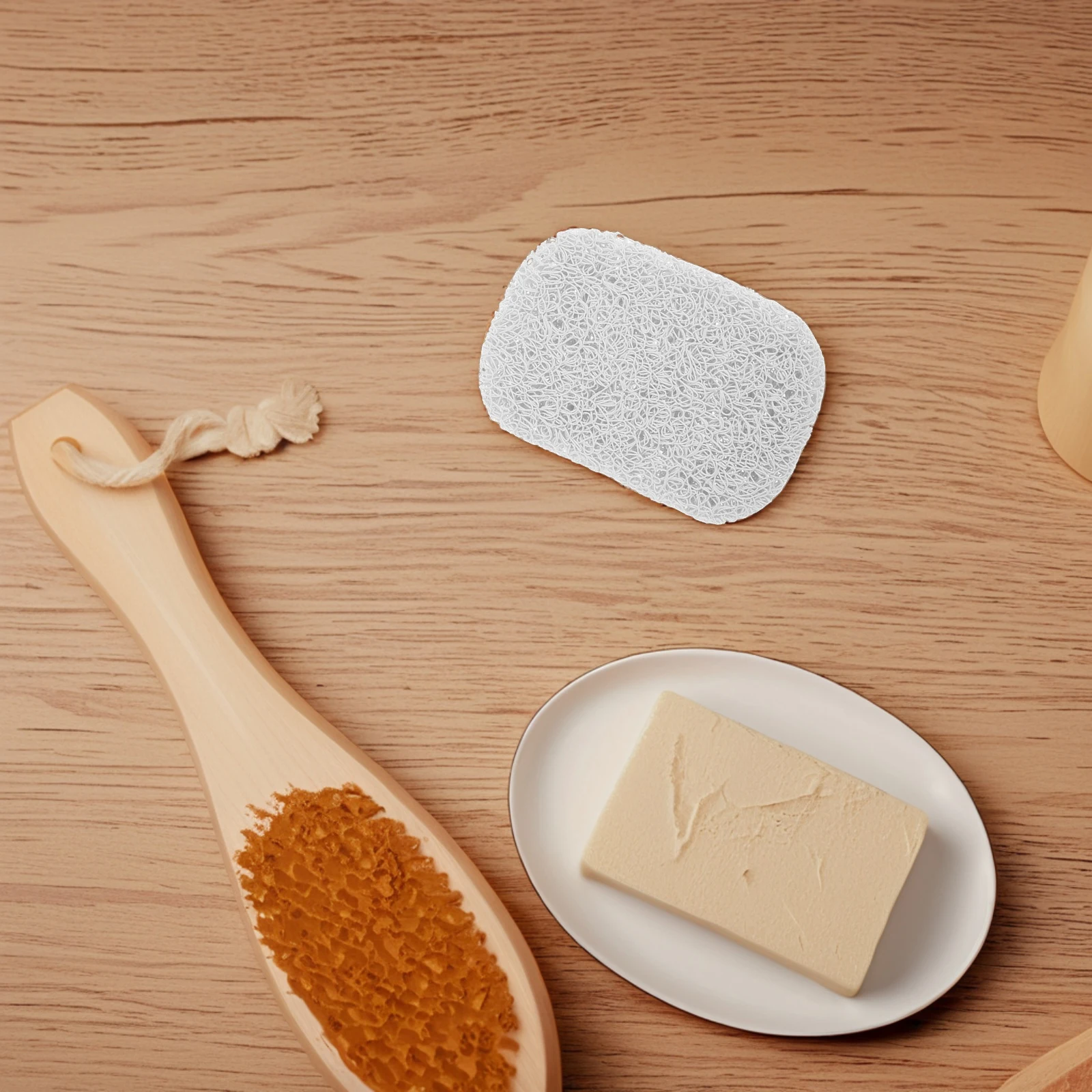 

4pcs Soap Dish For Shower Bathroom Kitchen Travel Hotel Drainable Soap Holder With Lifting Pads Pvc Sturdy Bar Saver Tray Rack