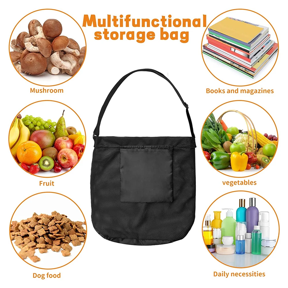 Adjustable Shoulder Strap Mushroom Foraging Kit Foraging Accessories Lightweight And Portable 16.5 X 17.7 Inches