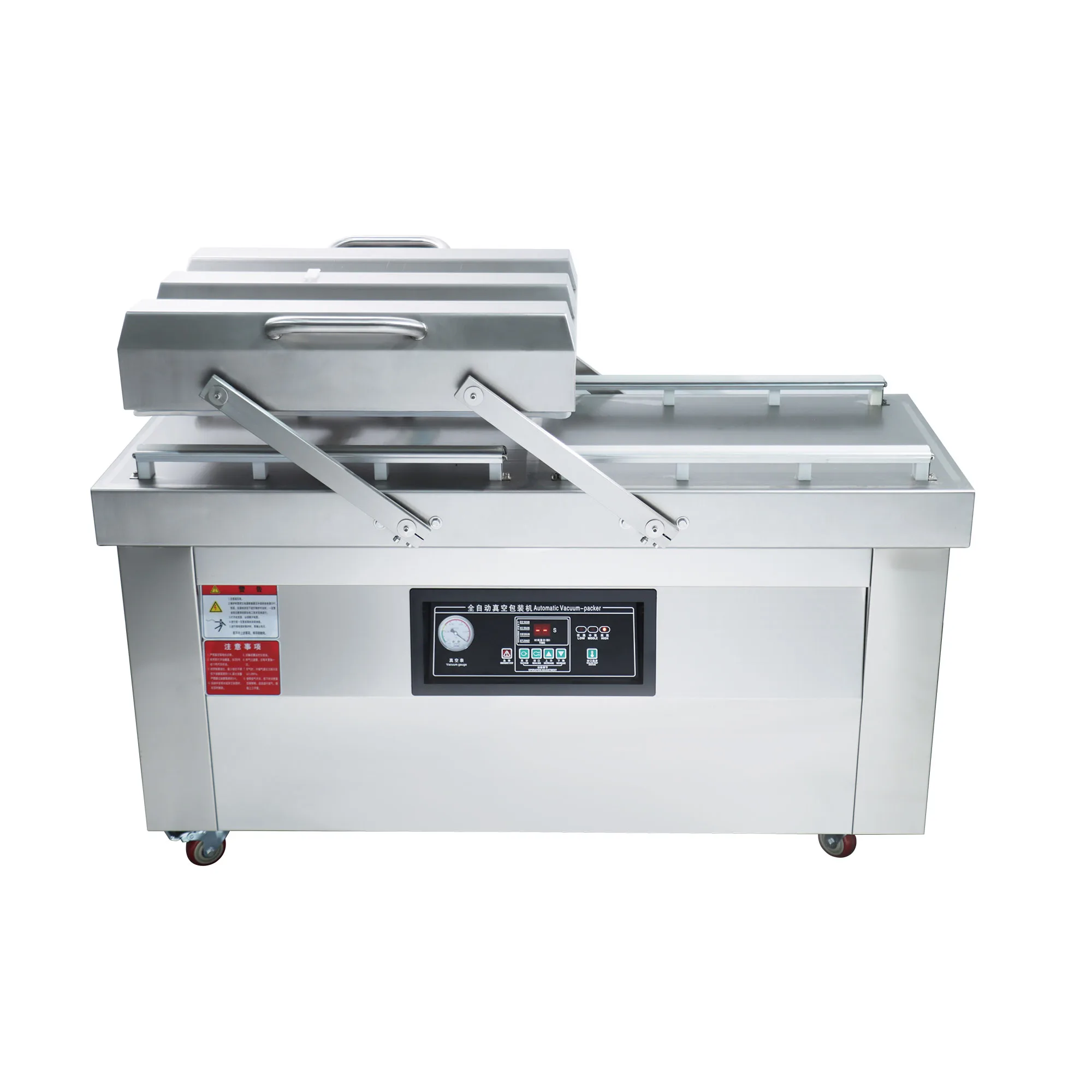 LITENG DZ-600/2SA Double Chamber Automatic Vacuum Sealer Commercial Vacuum Packing Machine for Food Processing Industry Meat