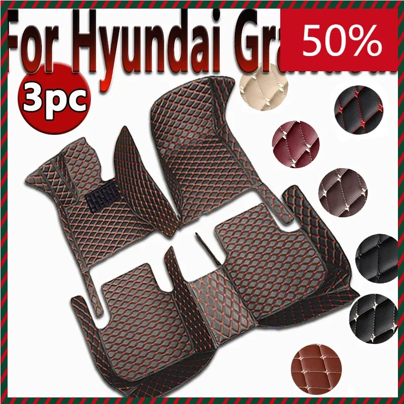 Car Floor Mat For Hyundai Grandeur Azera HG 2012 2013 2014 2015 2016 2017 Waterproof Pad Car Mats Foot Covers Car Accessories