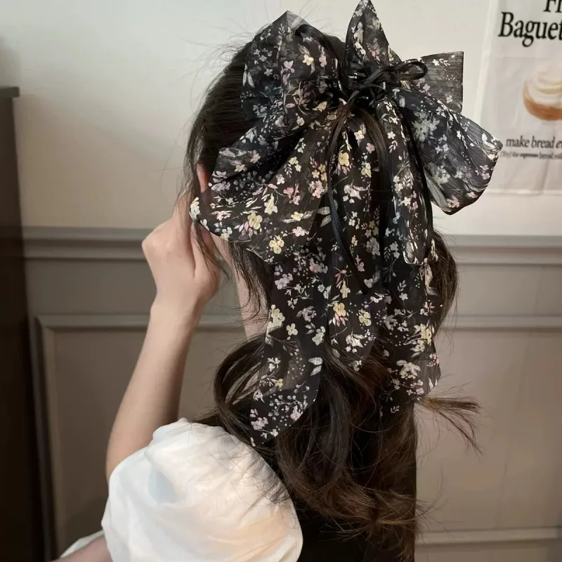Romantische und hochwertige Atmosphäre, Schleifen-Design-Clip, vielseitiger und eleganter Haarschmuck für Frauen – Detail 2