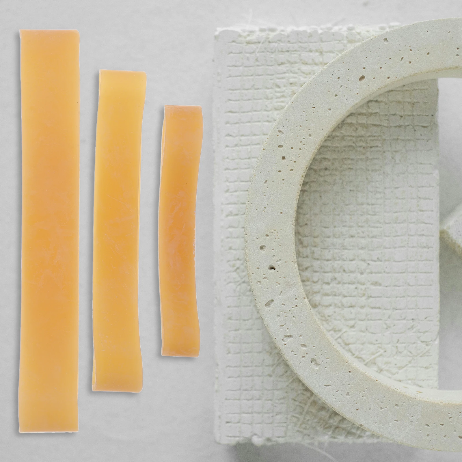 

8pcs Heavy Duty Rubber Bands for Plaster Molds Thick Elastic Binding Straps Craft Supplies Mold Fixing Tools Pottery Casting