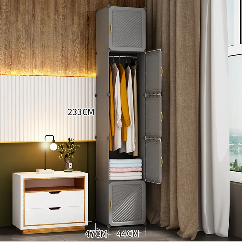 Shelves Makeup Closet Open Living Room Dining Bedroom Cupboard Dining Nightstands Jewelry Wardrobe Doll Armario Hotel Furniture