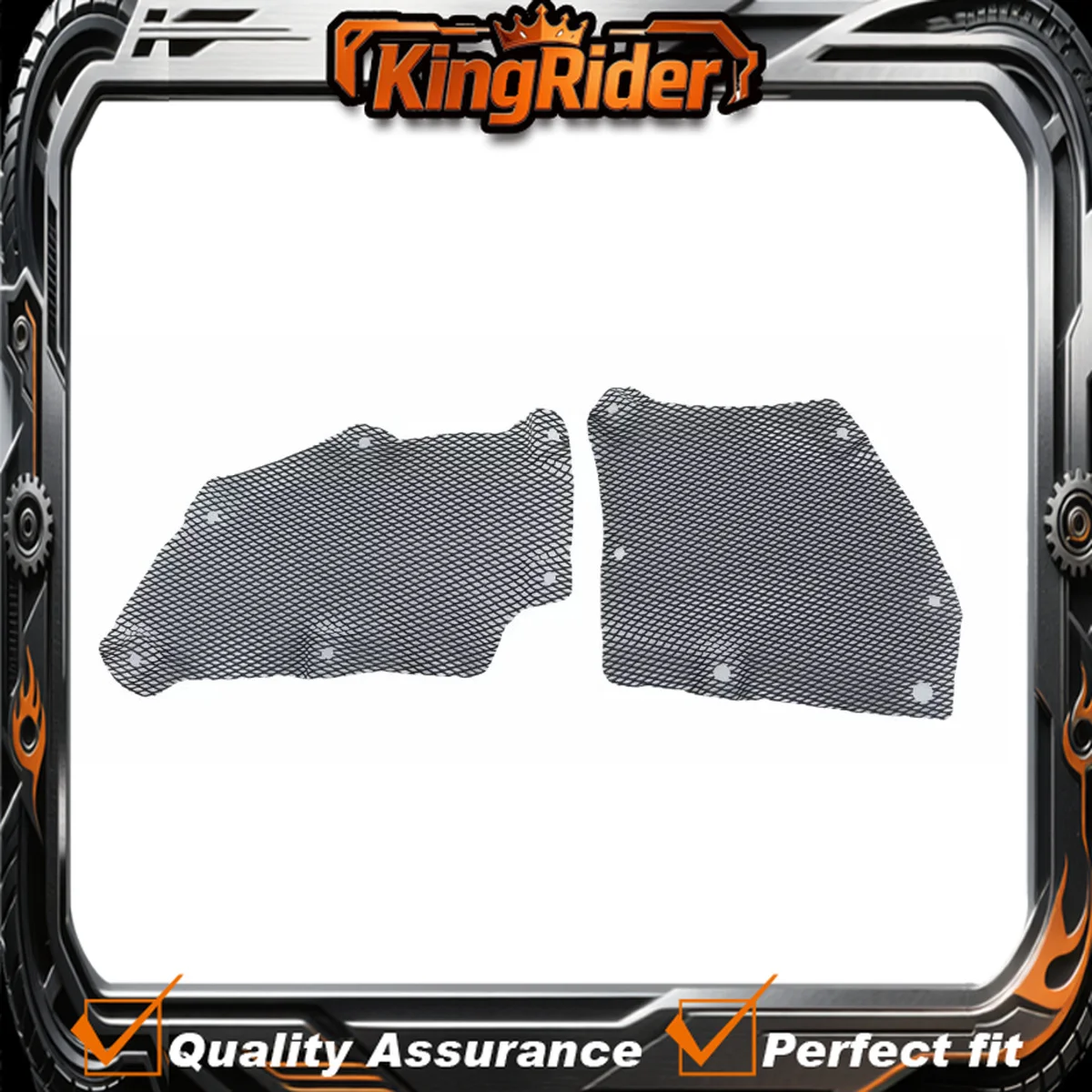 Left and right protective accessories of radiator protective net decorative net Fit For CFMOTO 675SR 675SRR 675SR-R 675 SR-R