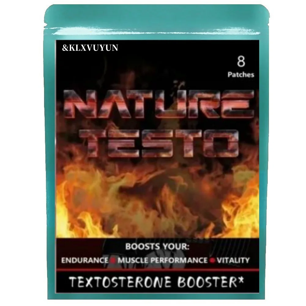 Nature Testo Booster Muscle Building, Extreme Diversity Poseable Transdérmico Patches, Fornecimento de 8 Semanas, Feito nos EUA