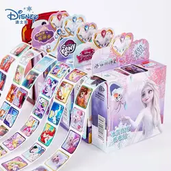 Frozen Princess Elsa Children Sticker Rolls Cute Cartoon Laser Film Stickers Fashion Students Stationery Supplies Birthday Gifts