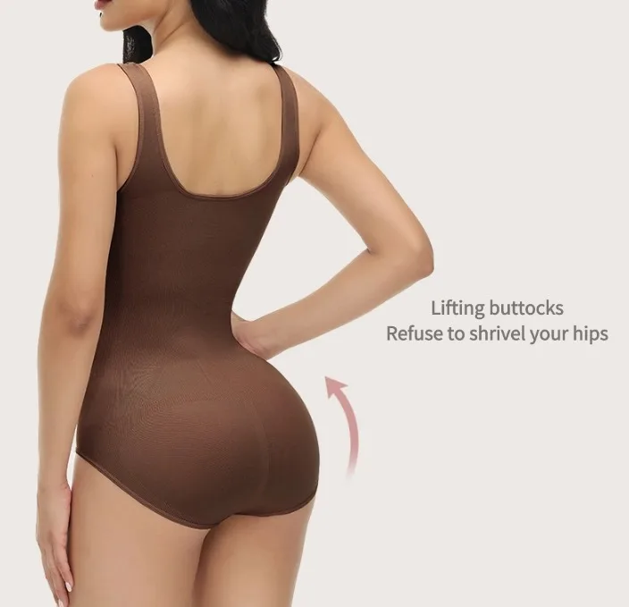 ملابس داخلية نسائية بدون خياطة من قطعة واحدة، مشد ملابس داخلية لشد الخصر وتشكيل الجسم