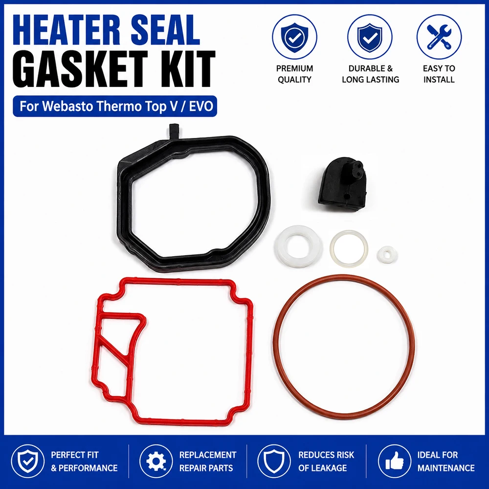 1Set Webasto Thermo Top V/VEVO Heaters Coolant Heater Service Kits Blower Fan Burner Assembly Gaskets for Vehicle Heating System