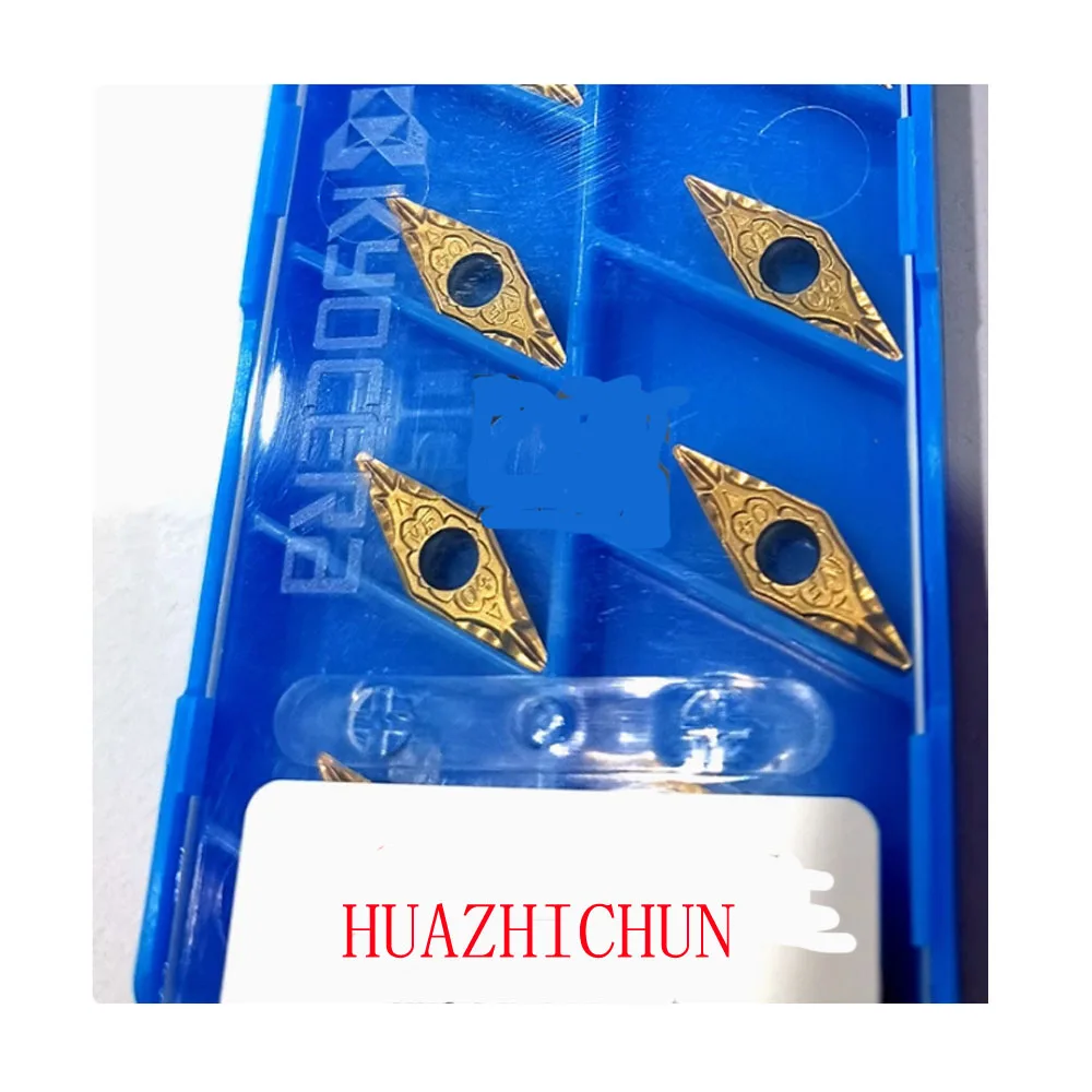 

HUAZHICHUN VBMT110302VF PV720 VBMT110304 VBET110302MR-F PP Carbide Inserts Milling Cutter Tool