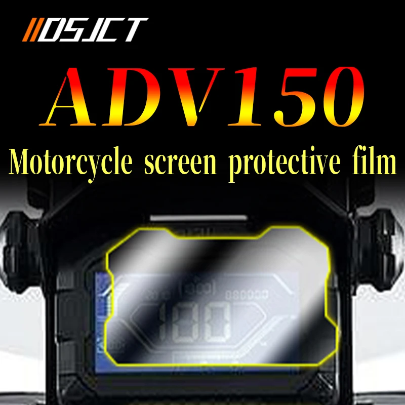 For Honda ADV 150 2019 ADV150 2019 Motorcycle speedometer Scratch TPU Protection Film Dashboard Screen