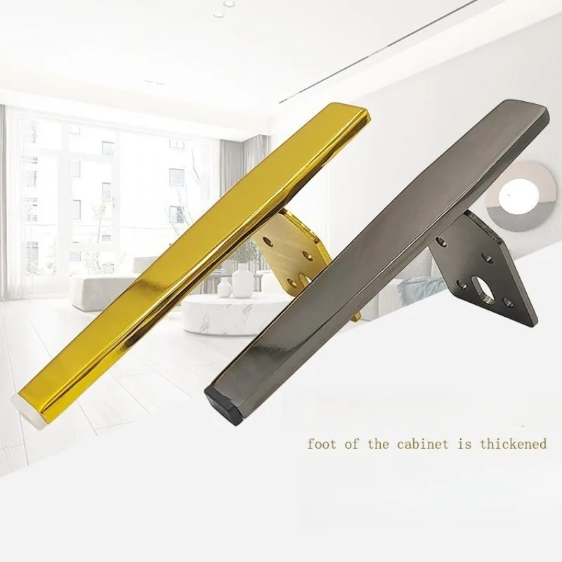 

Light Luxury Metal Sofa Legs, TV Cabinet Support Feets, Golden Bedside Table Legs, Bathroom Cabinet Legs, Coffee Table Holder