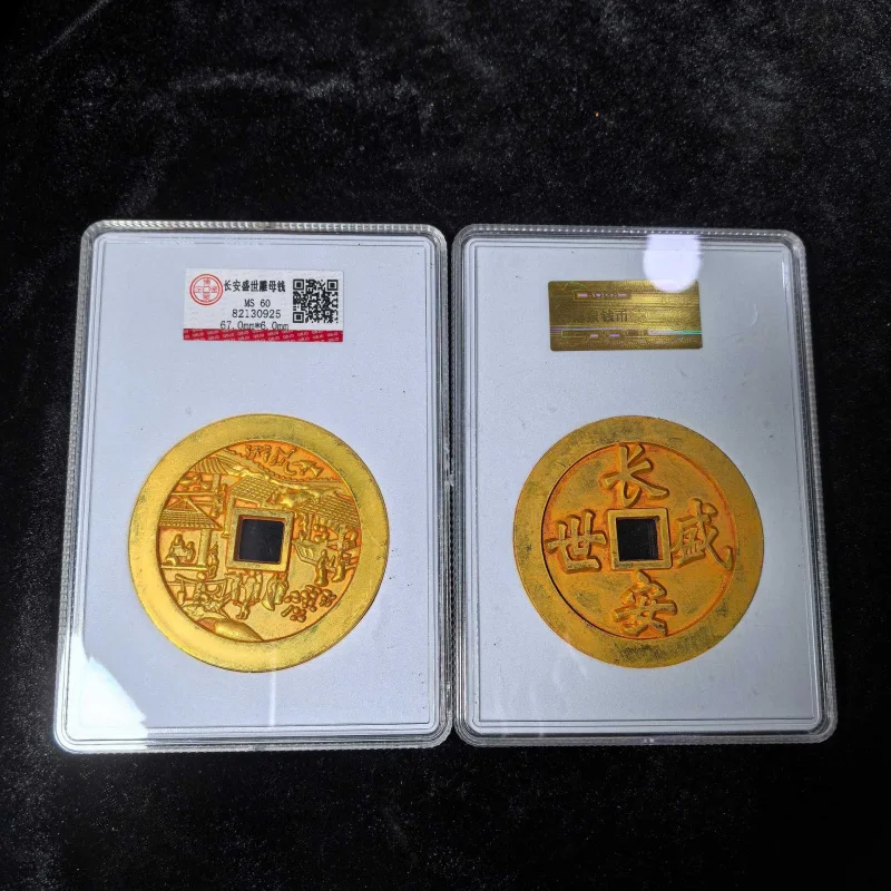 Ancient Coin and Antique Grading Collection Box: Ancient Coins and Copper Coins from the Changan Dynasty