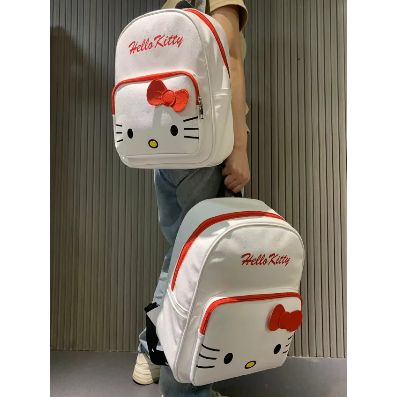 

Sanrio New Hello Kitty Student Schoolbag Cute Cartoon Casual and Lightweight Large Capacity Waterproof Backpack